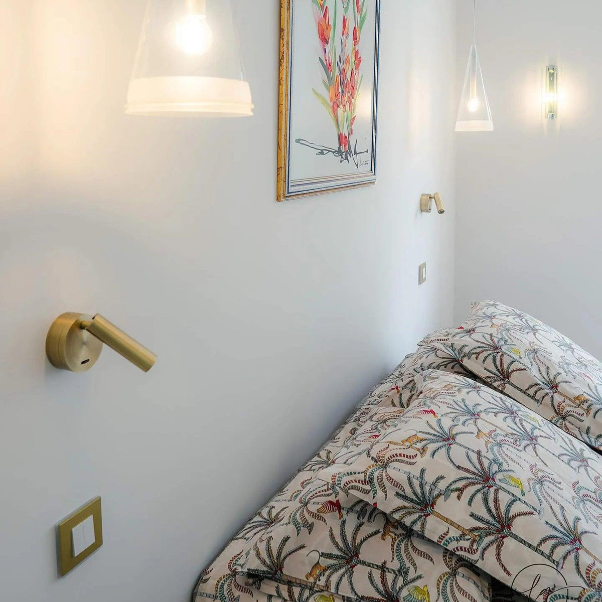 Cox Kunst Premium Leselampe LED Schlafzimmer Wandleuchte