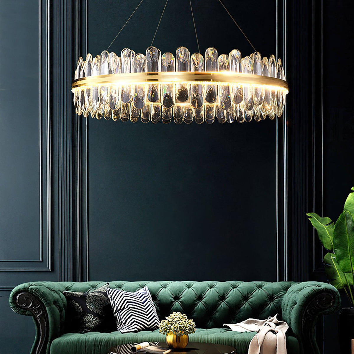 Xoriel Kronleuchter im postmodernen Luxus-Stil aus Kristall