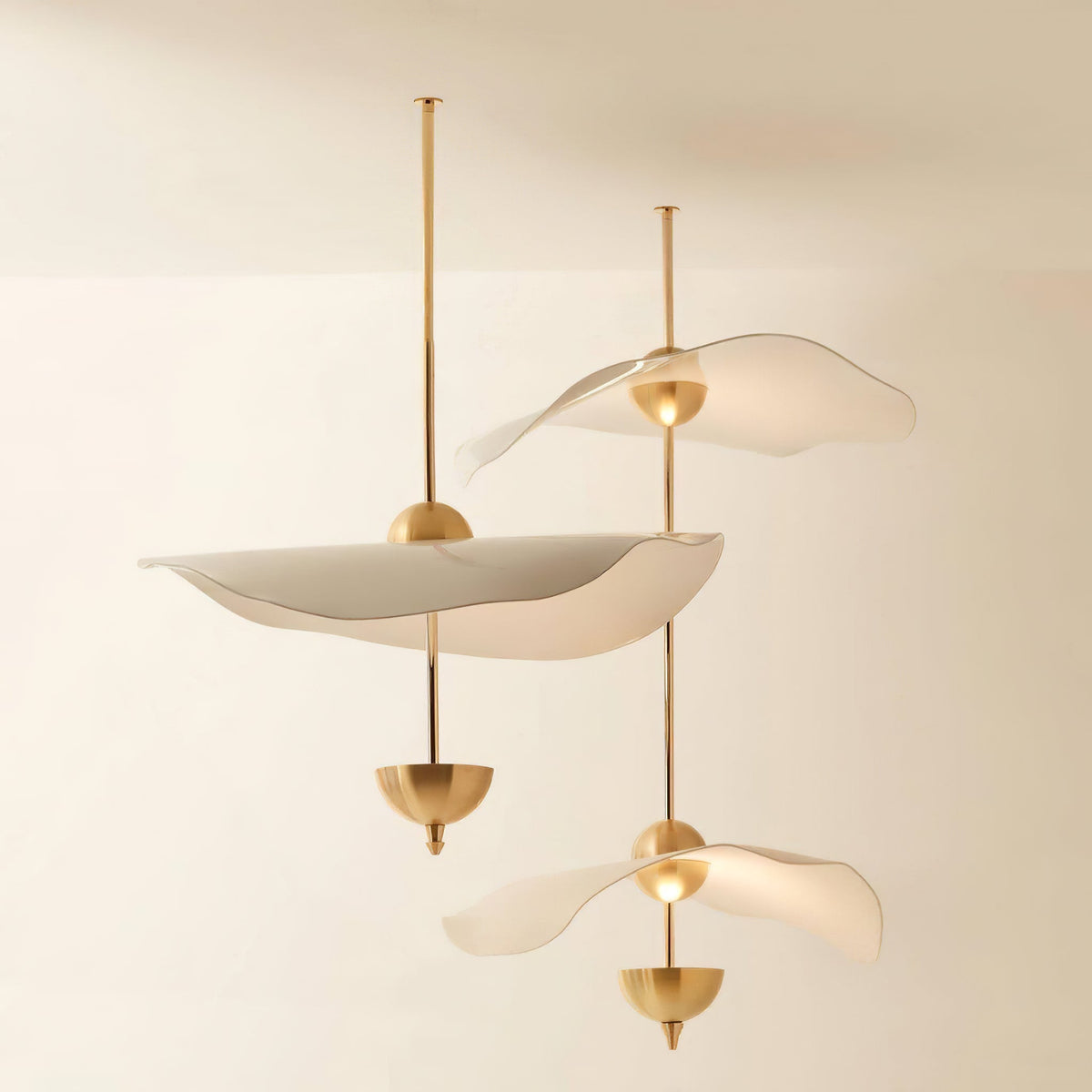 Lioraise Double Biscuit Pendelleuchte für Wohnzimmer