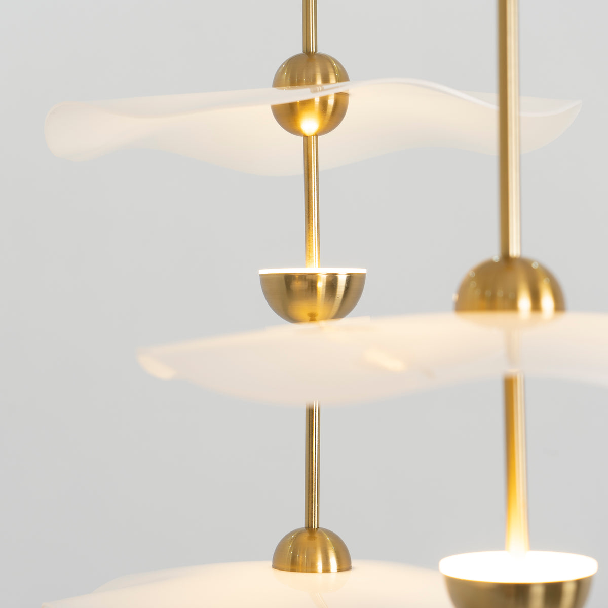 Lioraise Double Biscuit Pendelleuchte für Wohnzimmer