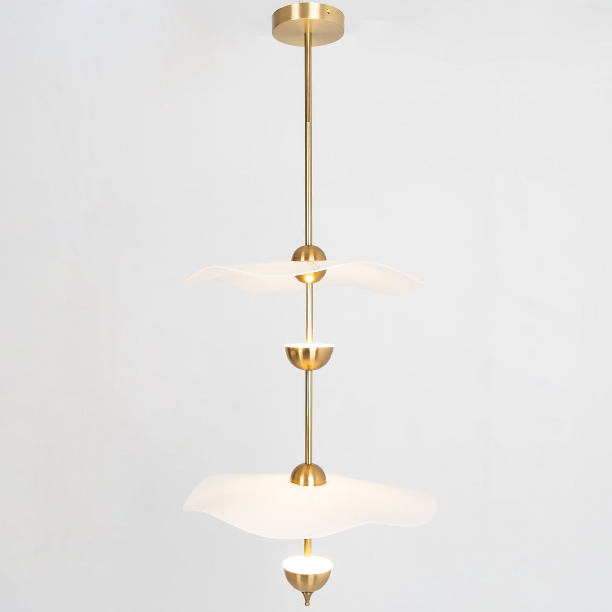 Lioraise Double Biscuit Pendelleuchte für Wohnzimmer