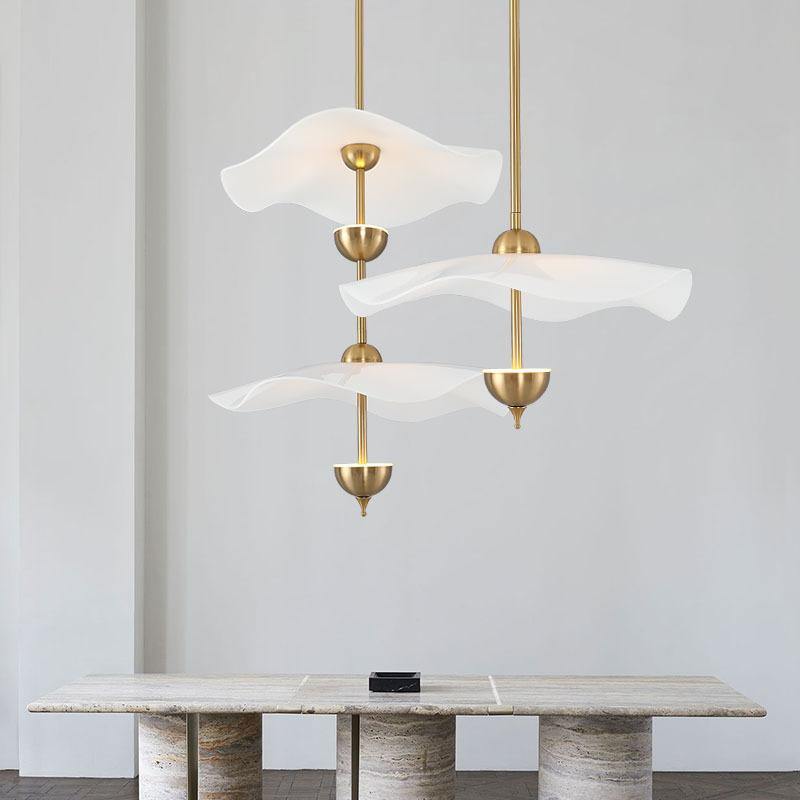 Lioraise Double Biscuit Pendelleuchte für Wohnzimmer