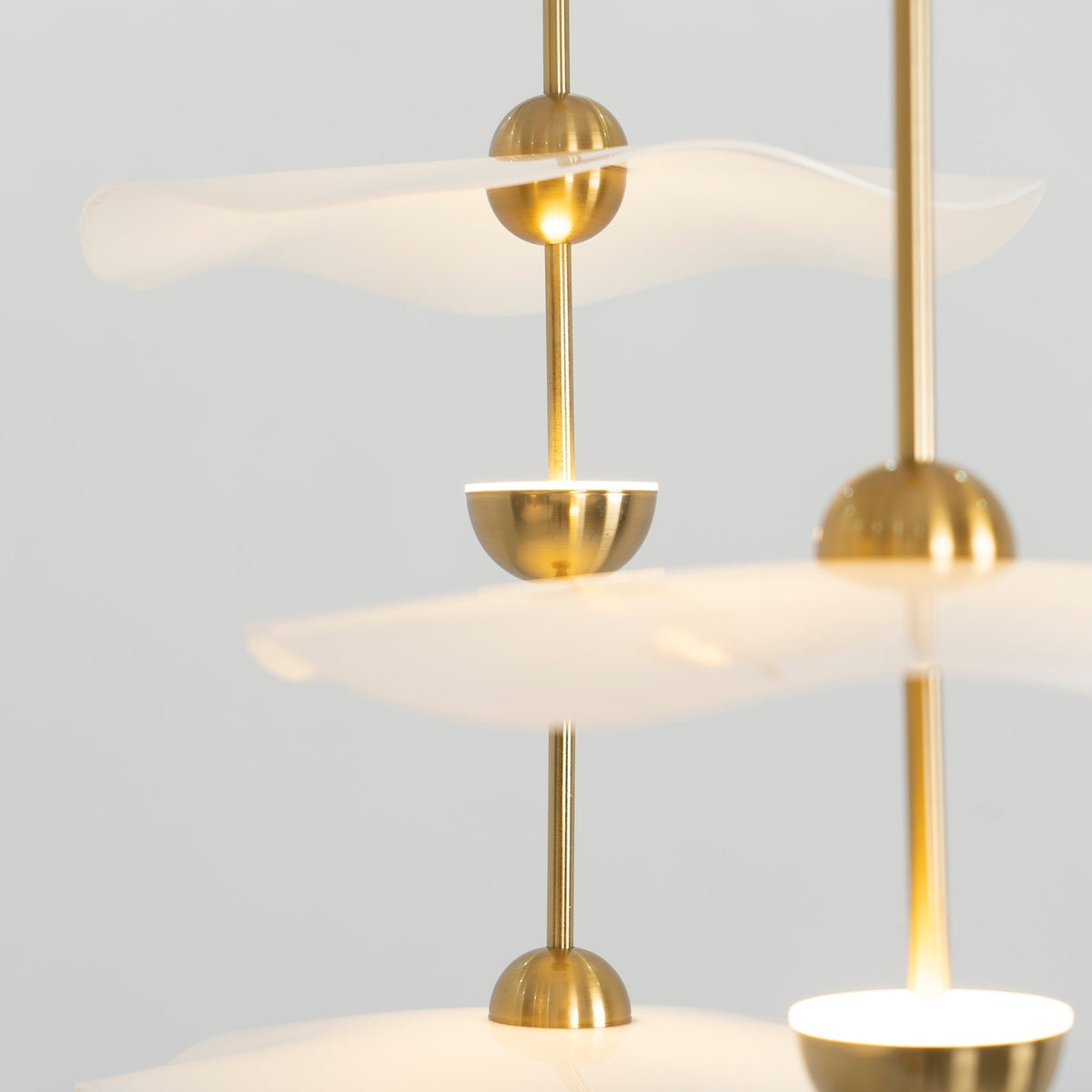 Lioraise Double Biscuit Pendelleuchte für Wohnzimmer