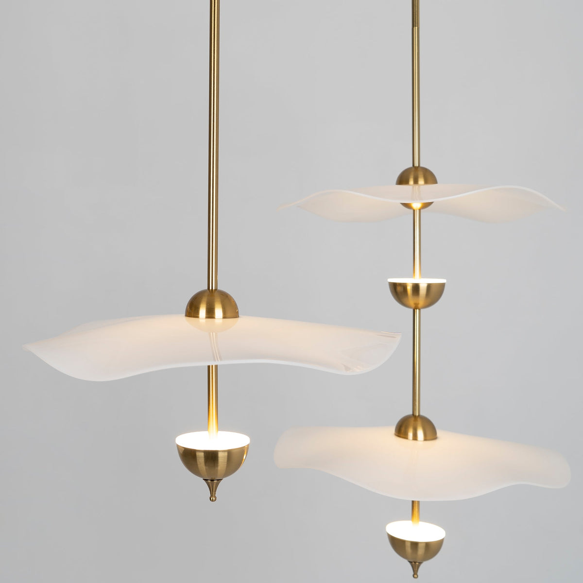 Lioraise Double Biscuit Pendelleuchte für Wohnzimmer