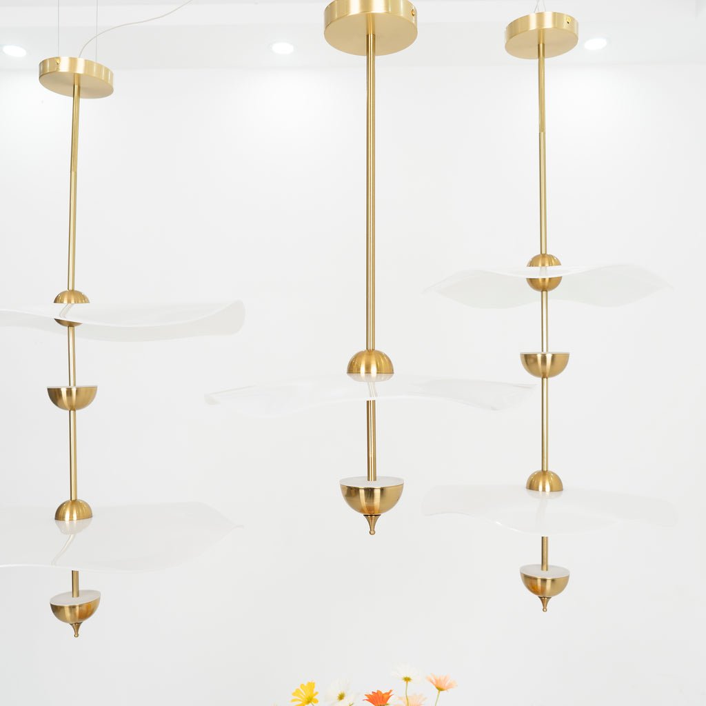 Lioraise Double Biscuit Pendelleuchte für Wohnzimmer