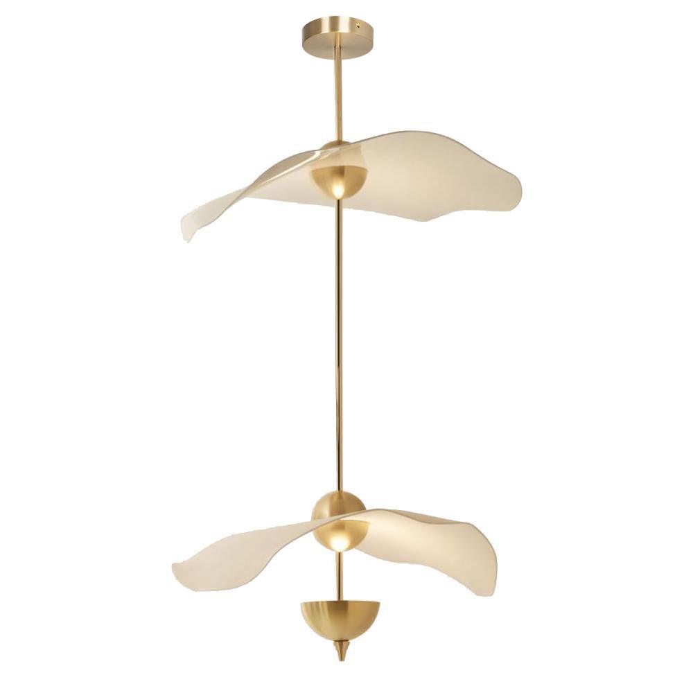 Lioraise Double Biscuit Pendelleuchte für Wohnzimmer