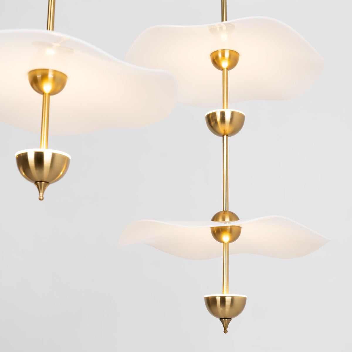 Lioraise Double Biscuit Pendelleuchte für Wohnzimmer