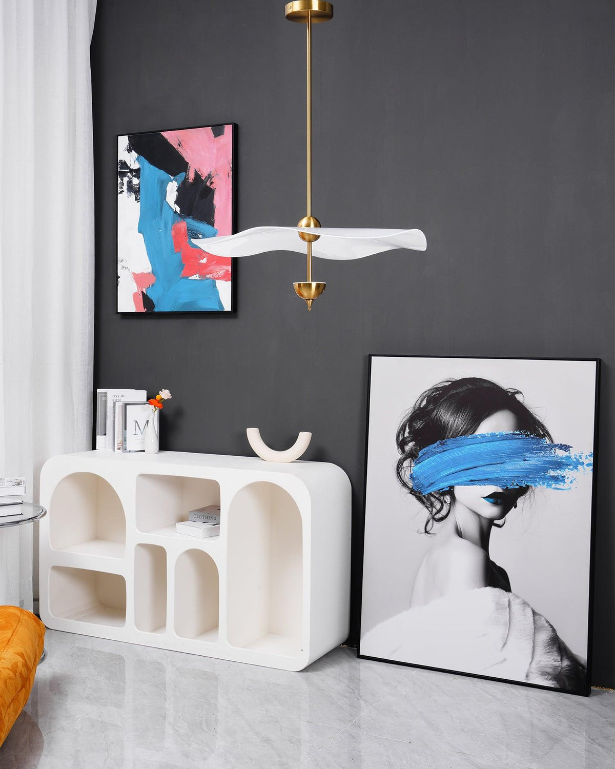 Lioraise Double Biscuit Pendelleuchte für Wohnzimmer
