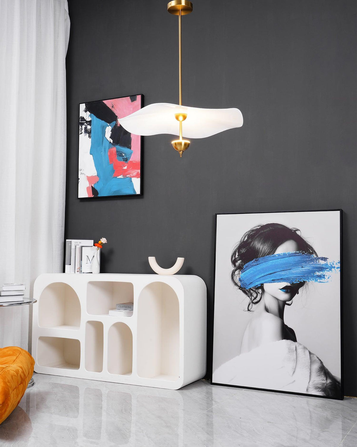 Lioraise Double Biscuit Pendelleuchte für Wohnzimmer