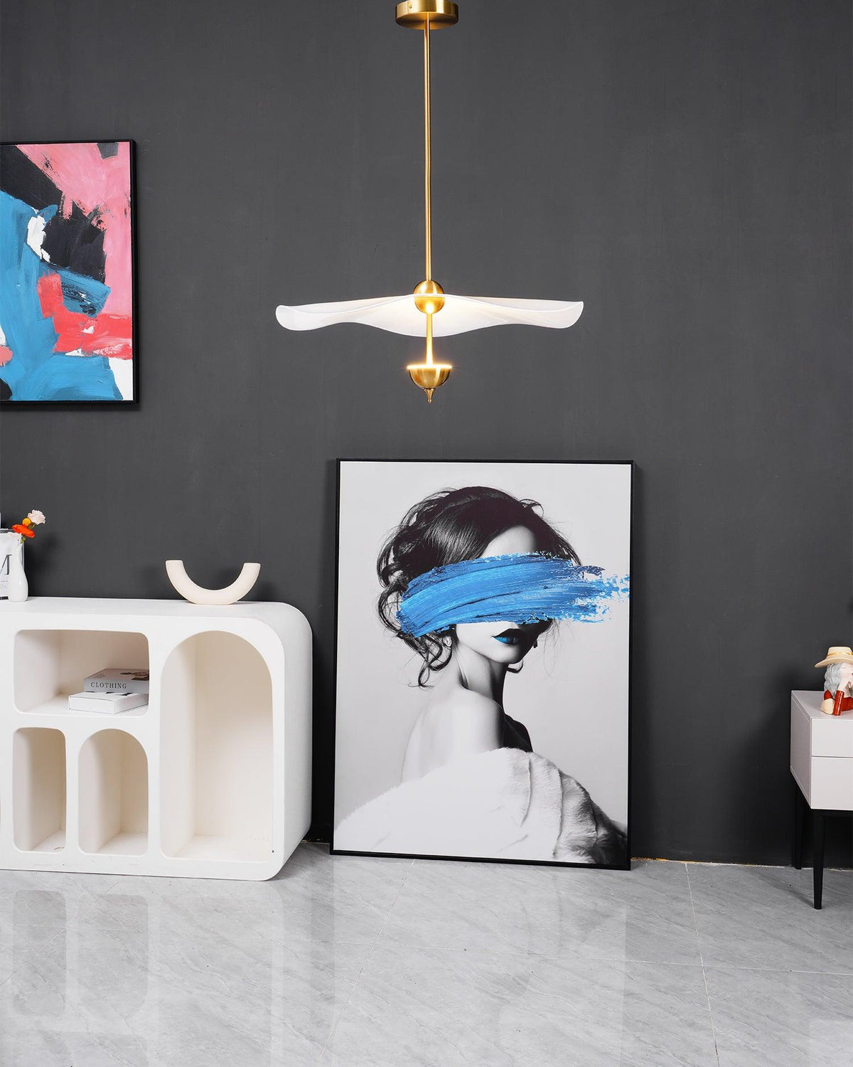 Lioraise Double Biscuit Pendelleuchte für Wohnzimmer