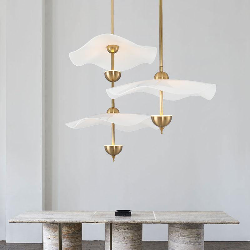 Lioraise Double Biscuit Pendelleuchte für Wohnzimmer