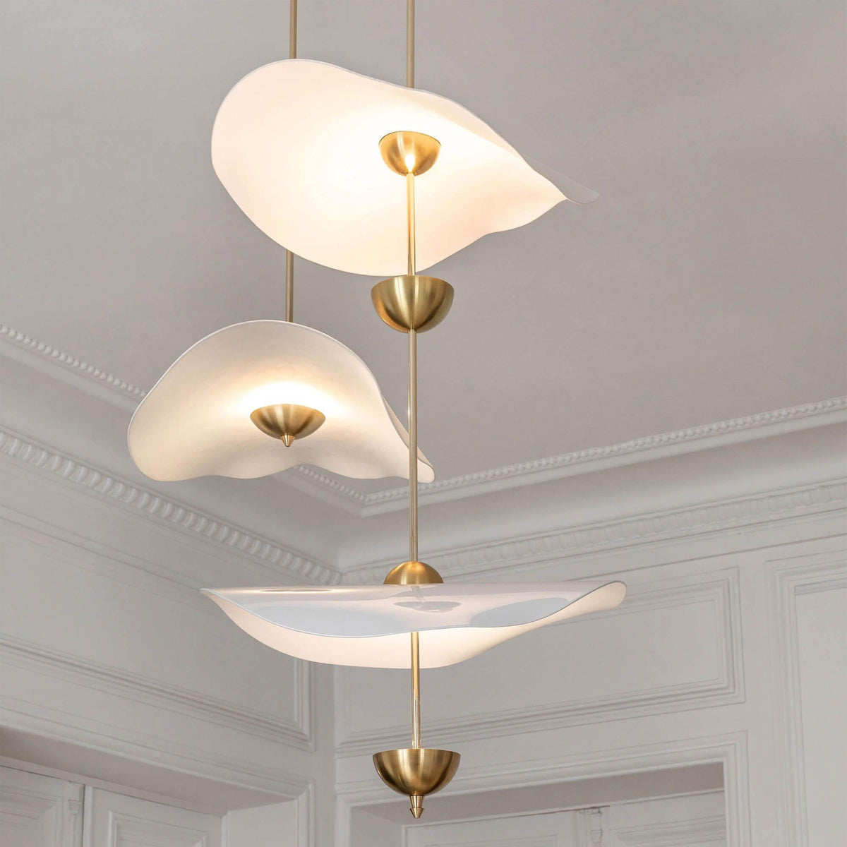 Lioraise Double Biscuit Pendelleuchte für Wohnzimmer