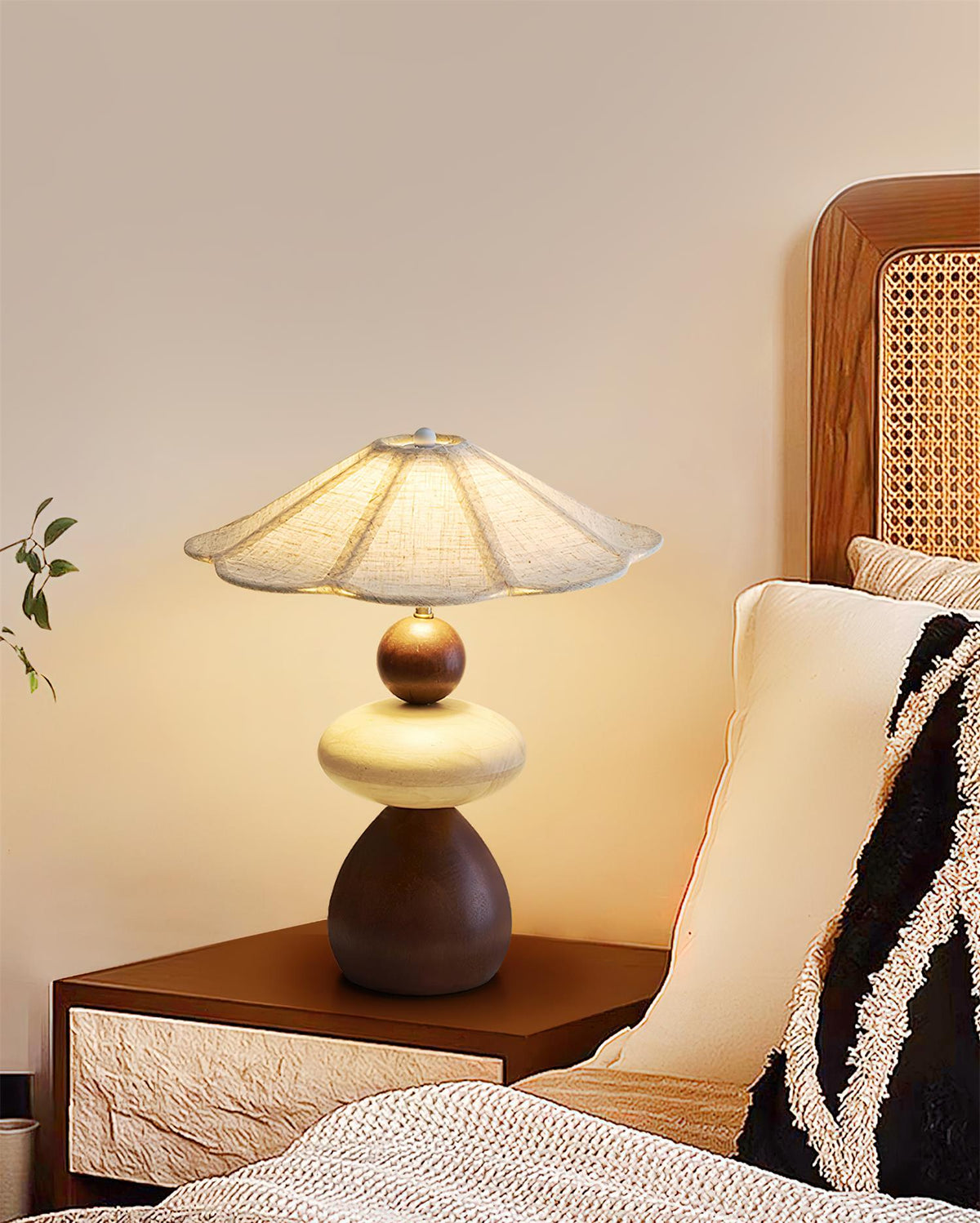 Lumoette Tischleuchte mit Stecker