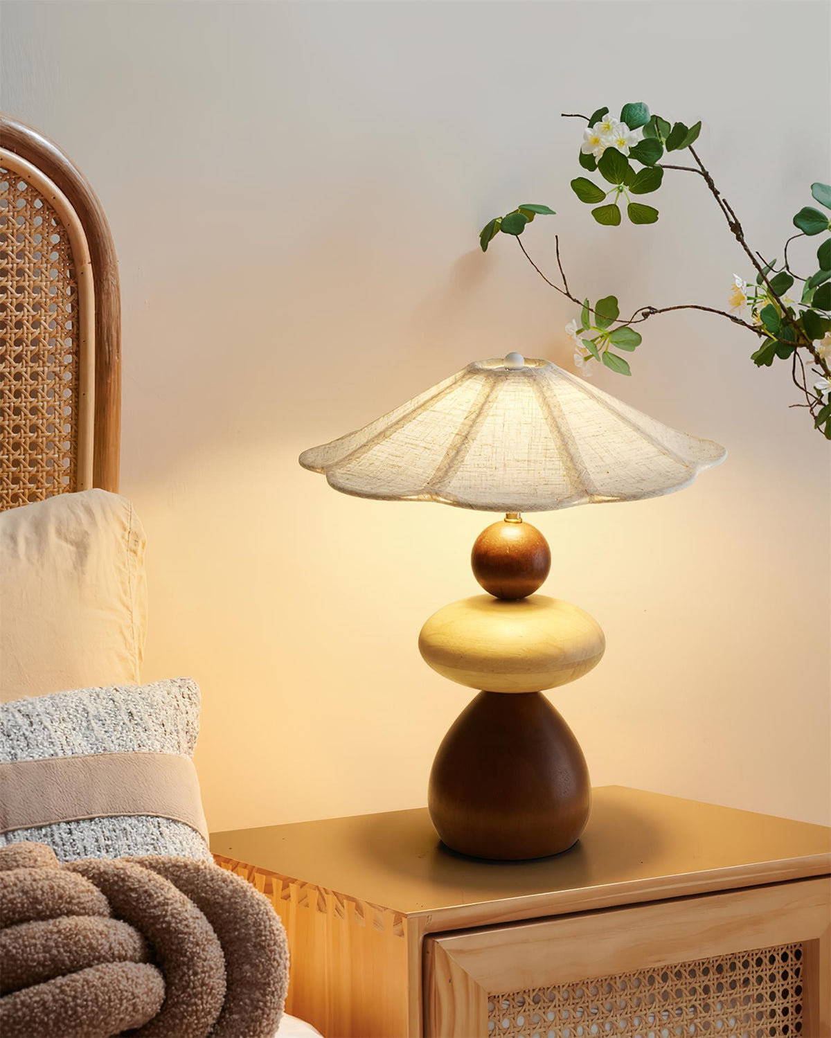 Lumoette Tischleuchte mit Stecker