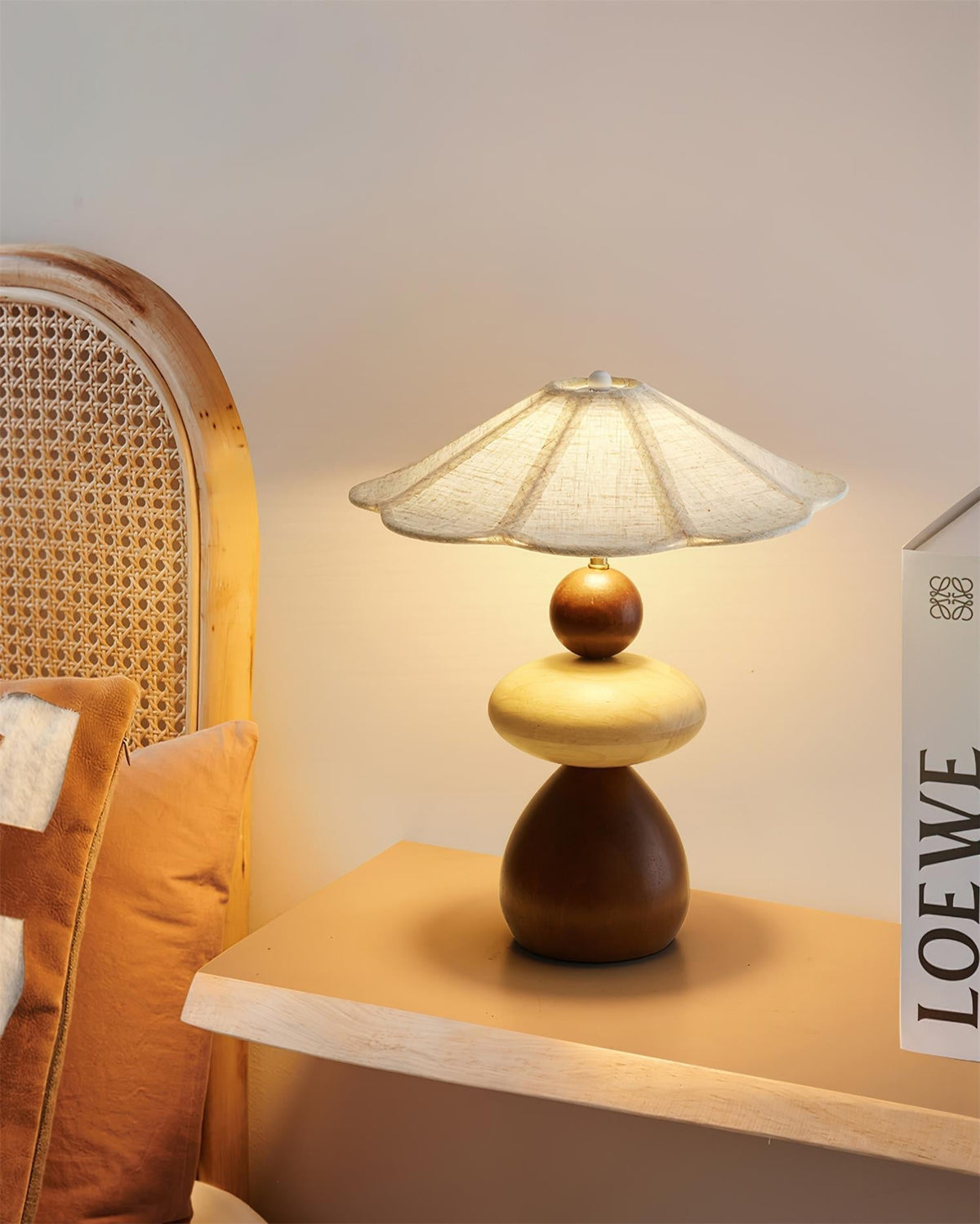 Lumoette Tischleuchte mit Stecker