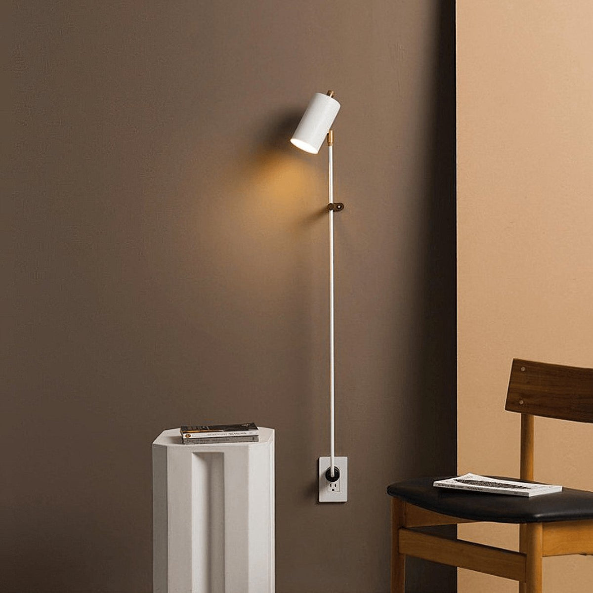 Equinox zeitgenössische minimalistische Wandleuchte