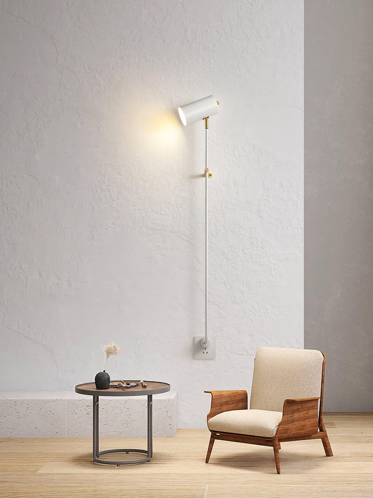 Equinox zeitgenössische minimalistische Wandleuchte