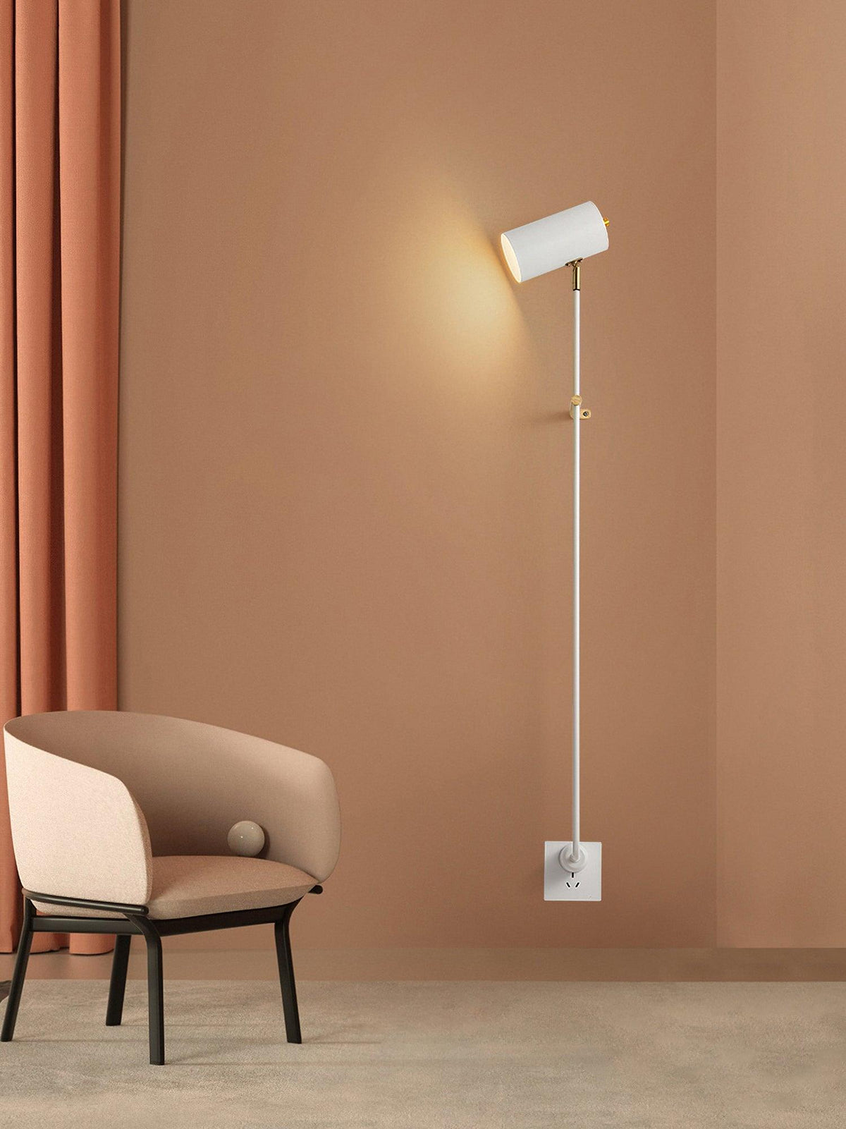 Equinox zeitgenössische minimalistische Wandleuchte