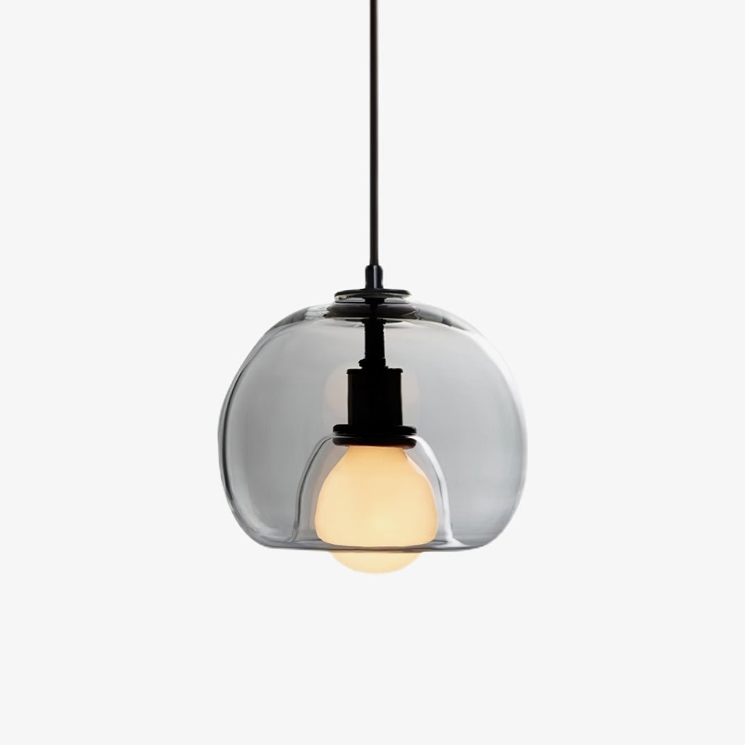 Eamver Glas zeitgenössische Pendelleuchte