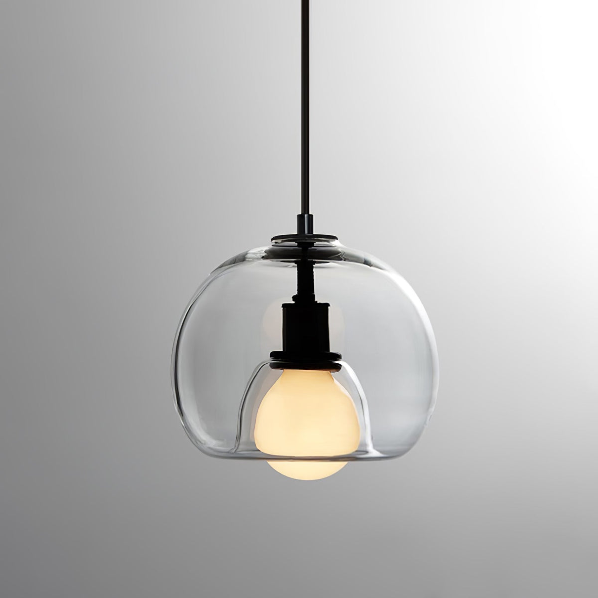 Eamver Glas zeitgenössische Pendelleuchte
