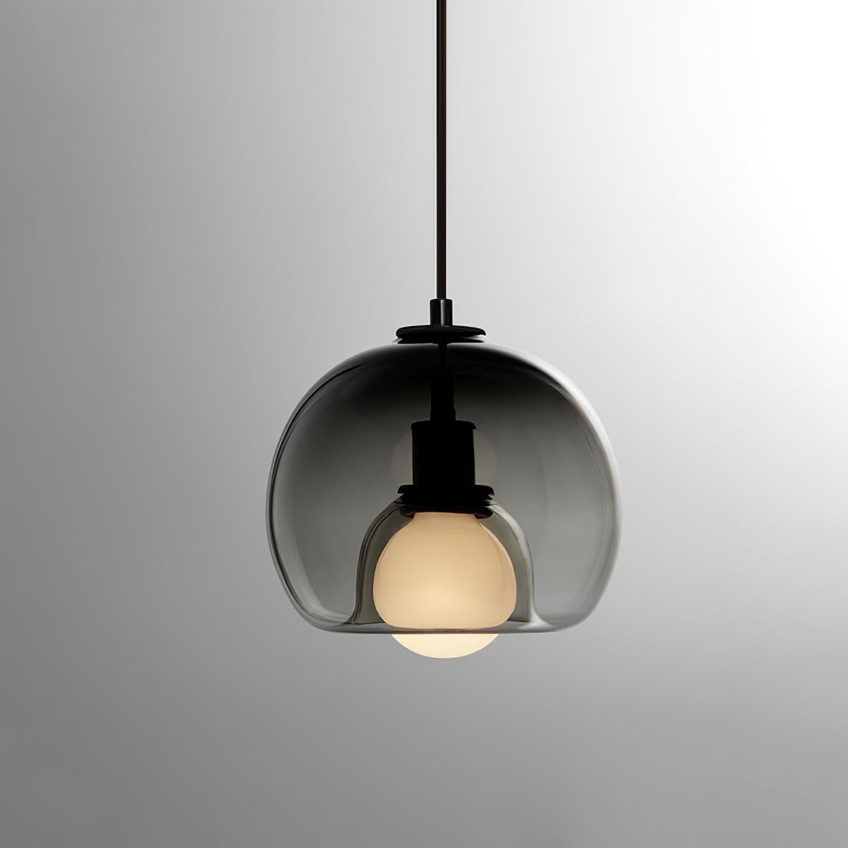 Eamver Glas zeitgenössische Pendelleuchte