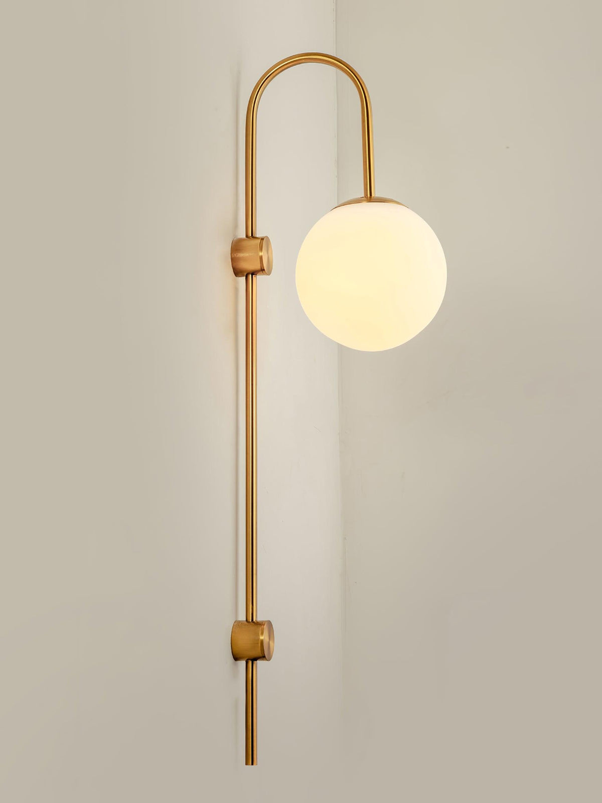 Cavelir Premium skandinavische Kunstglas-Wandleuchte