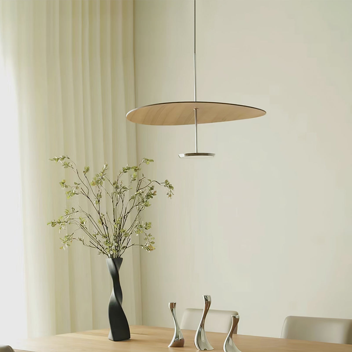 Myphaos zeitgenössische minimalistische Disc-Pendelleuchte