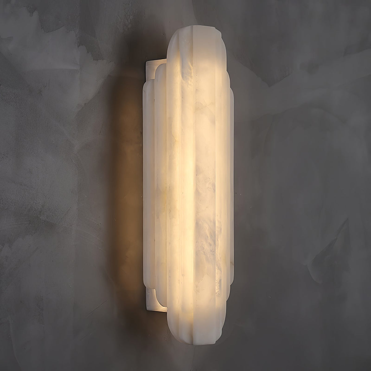 Avenanina Art Deco Alabaster Wandleuchte