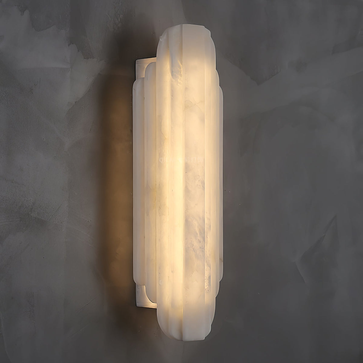 Avenanina Art Deco Alabaster Wandleuchte