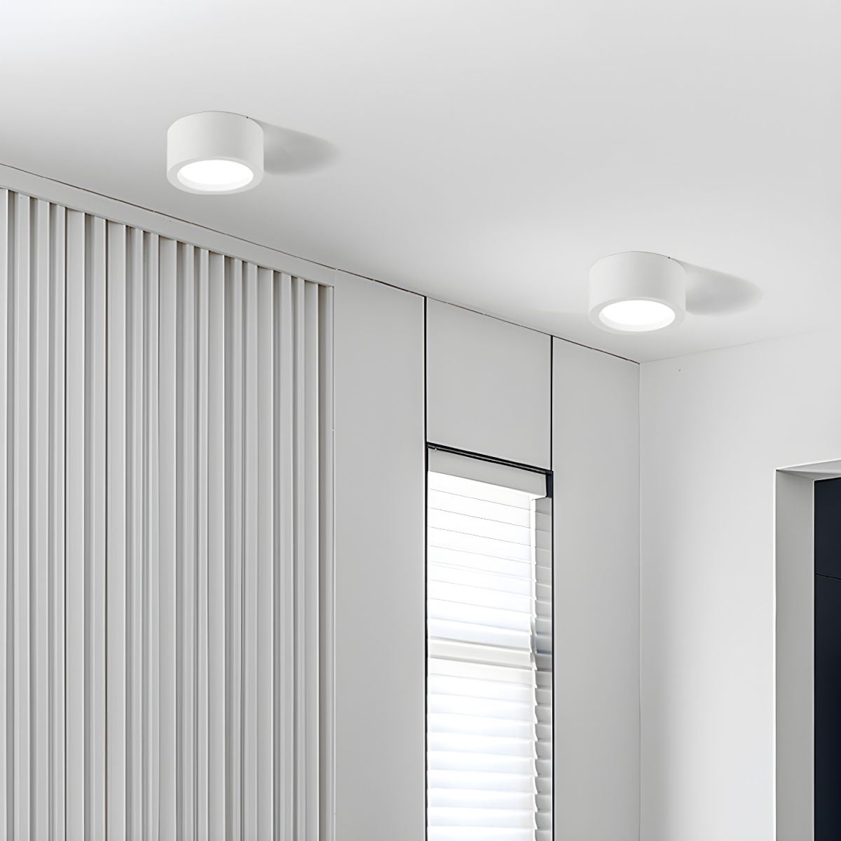 Usorel zeitgenössische minimalistische flache Deckenleuchte