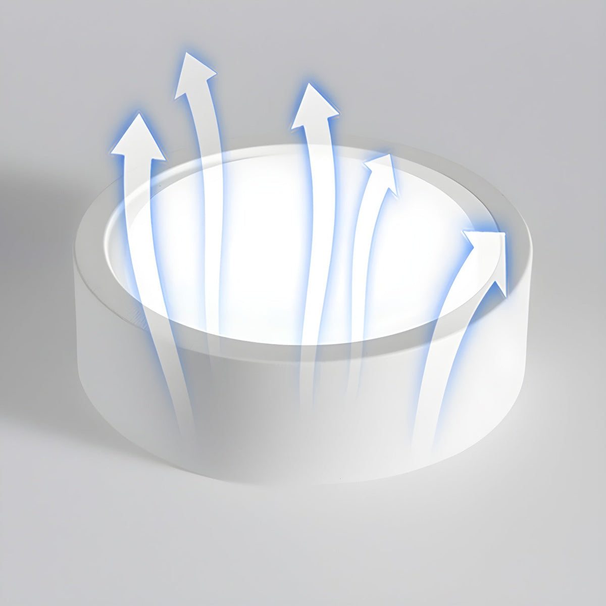 Usorel zeitgenössische minimalistische flache Deckenleuchte