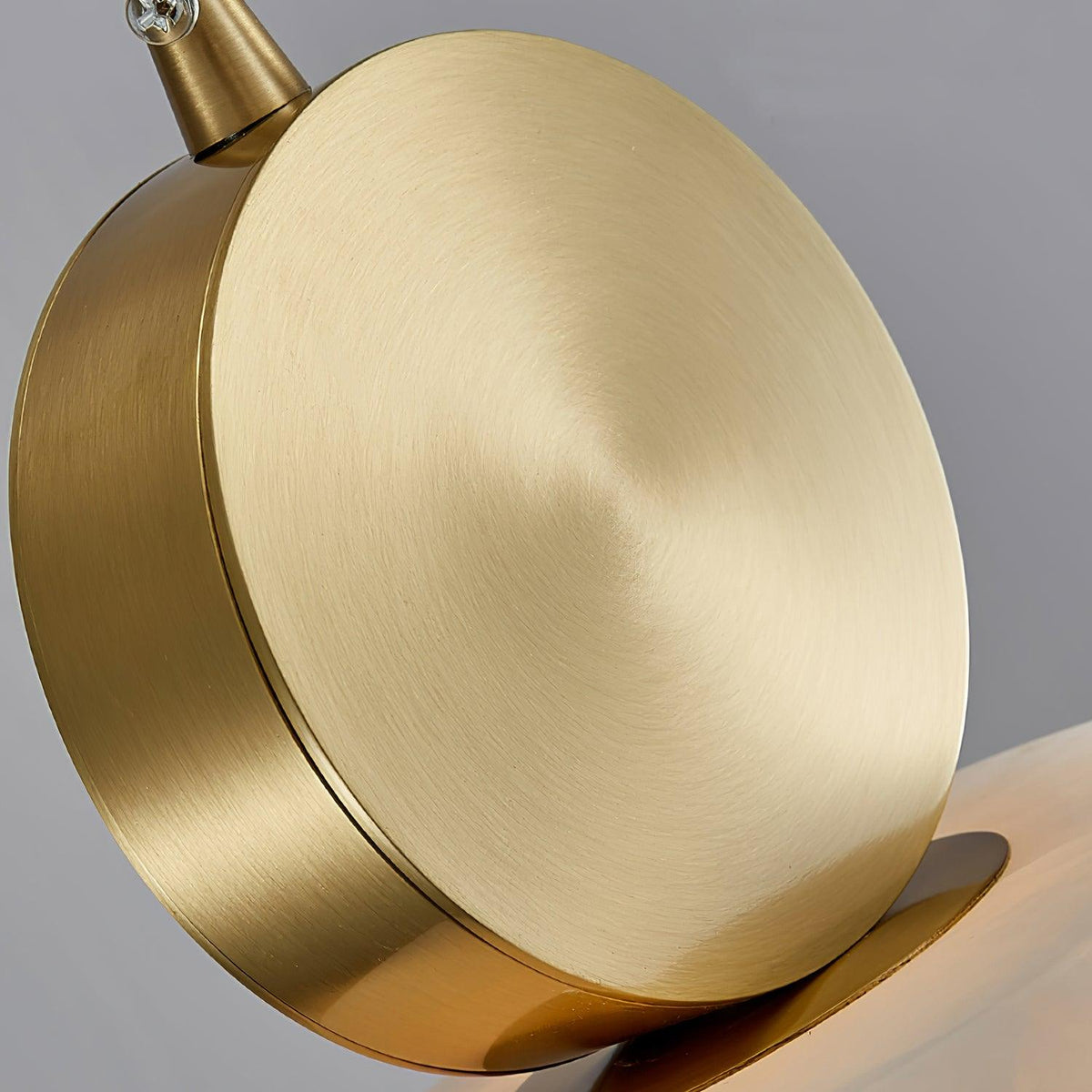 Nore Zylinder aus Alabaster Pendelleuchte