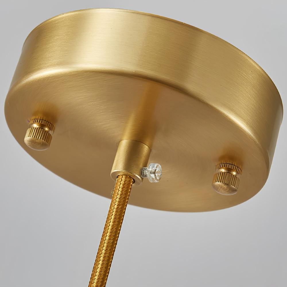 Nore Zylinder aus Alabaster Pendelleuchte