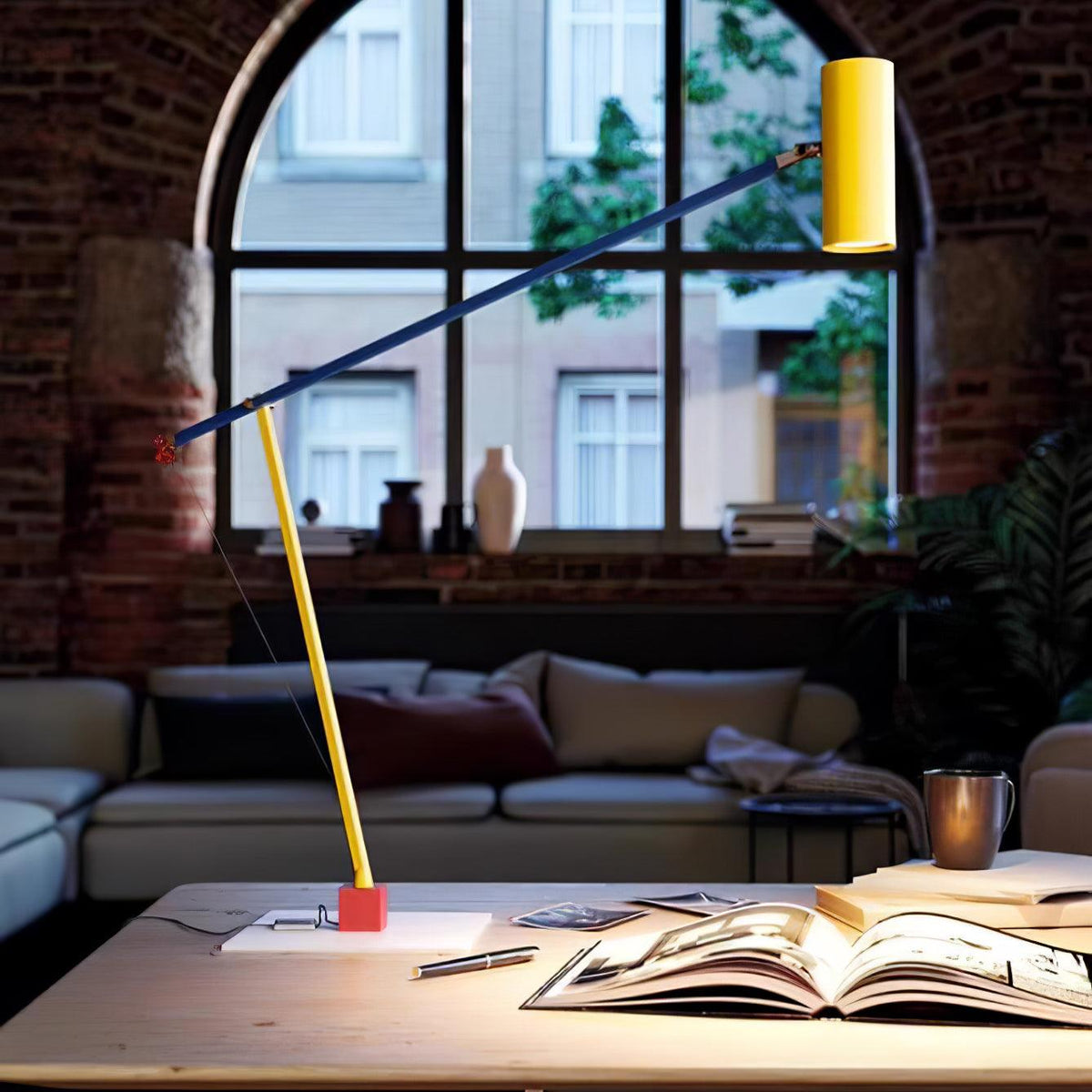 Ember zeitgenössische minimalistische Tischlampe