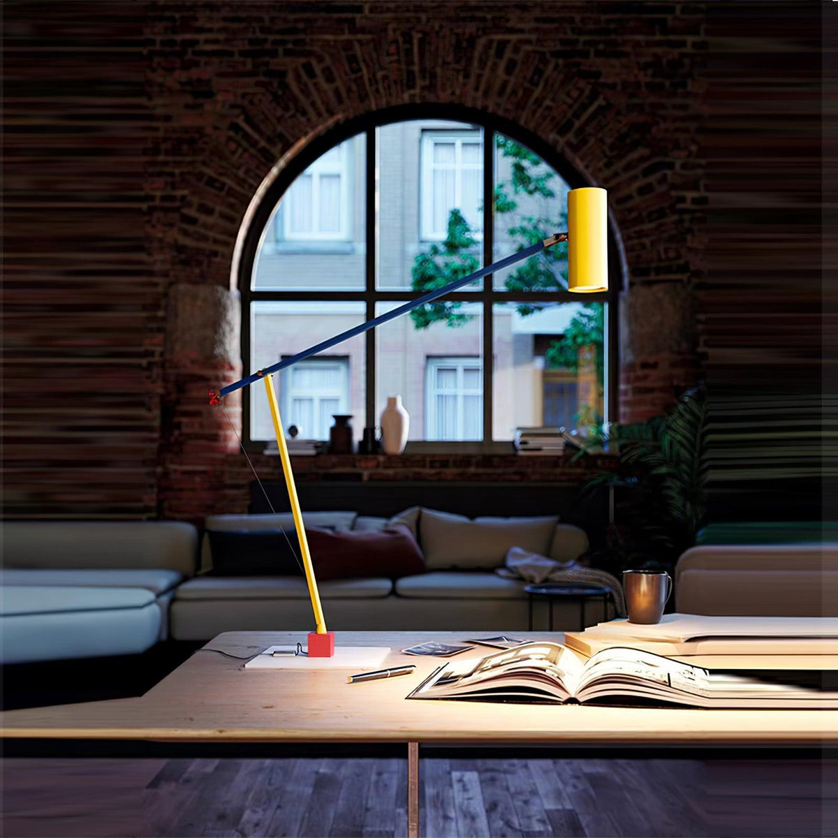Ember zeitgenössische minimalistische Tischlampe