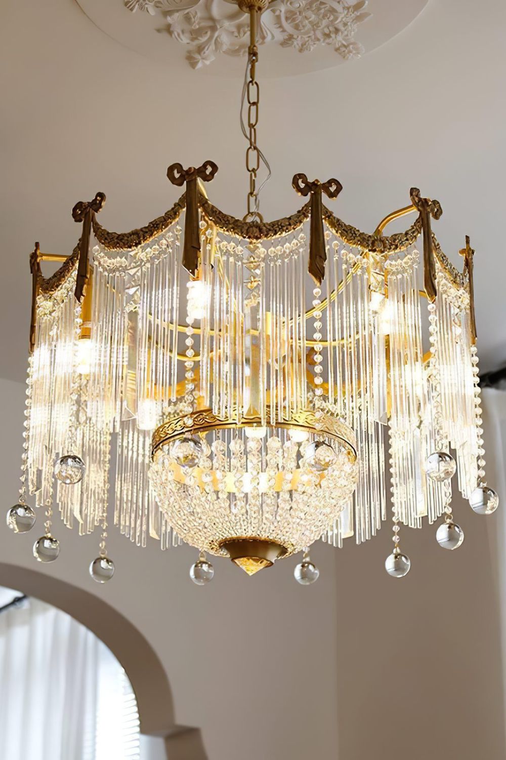 Eraeora Kronleuchter im postmodernen Luxus-Stil aus Kristall