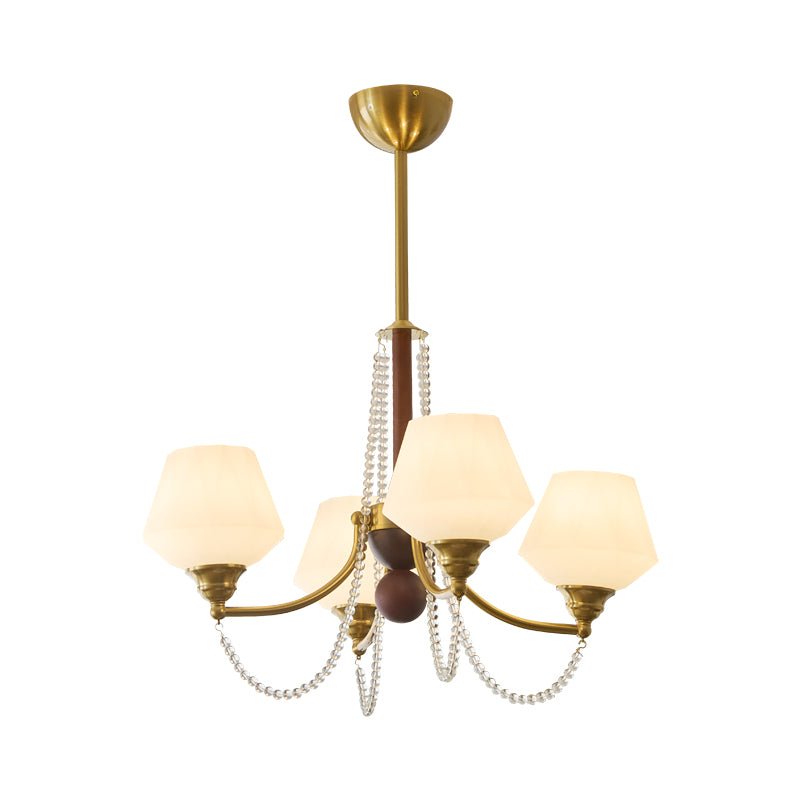 Othaus Kronleuchter im traditionellen Vintage-Stil aus Holz