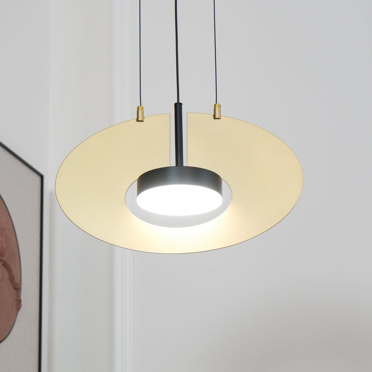 Sirixy Pendelleuchte Oval Ring Geometrisch