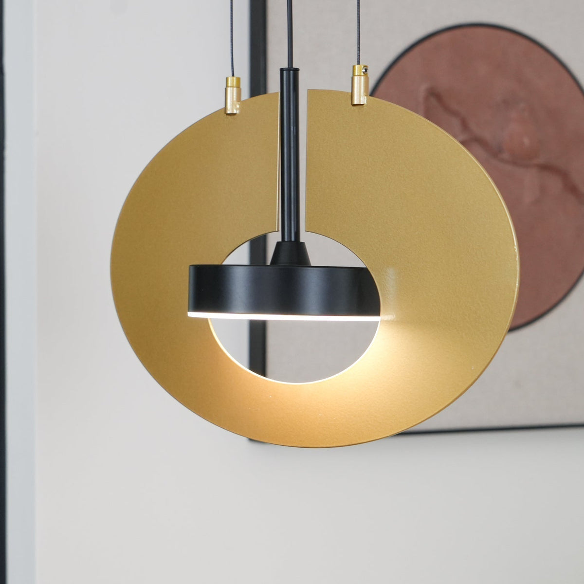 Sirixy Pendelleuchte Oval Ring Geometrisch