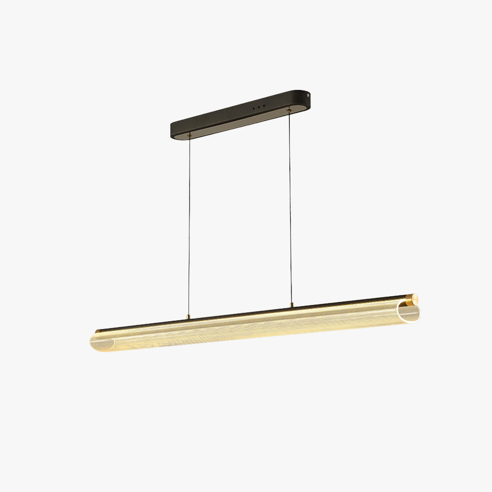 Mira Moderne LED Pendelleuchte Klar Metall Tee/Esszimmer/Wohnzimmer
