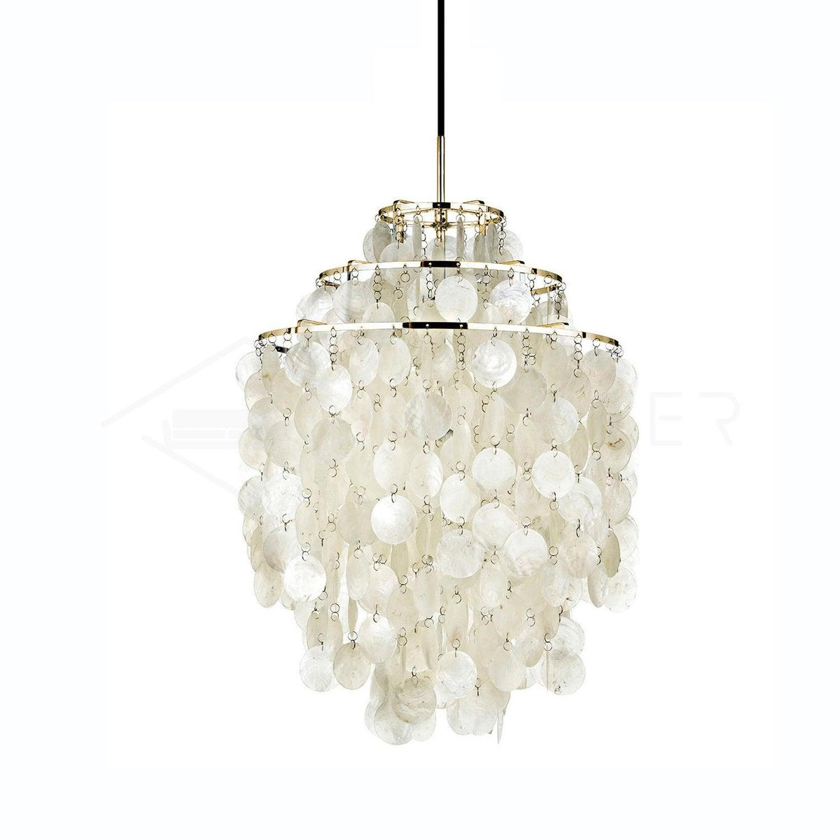 Rivena Pendelleuchte Rund Schalenring