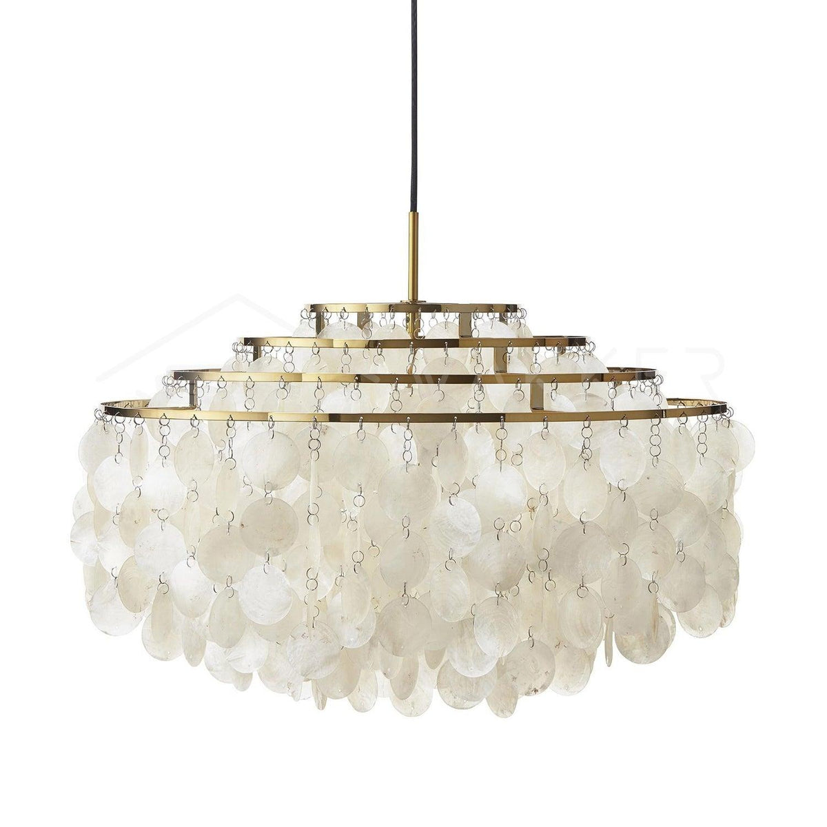 Rivena Pendelleuchte Rund Schalenring