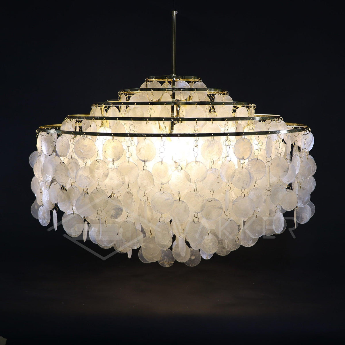 Rivena Pendelleuchte Rund Schalenring