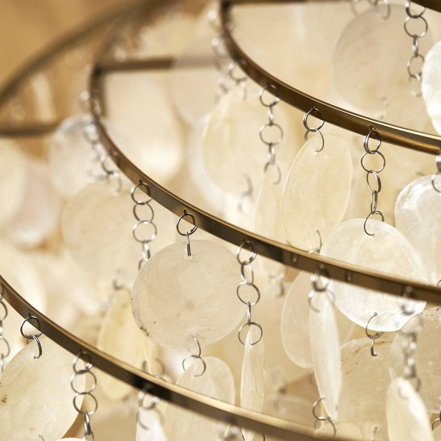 Rivena Pendelleuchte Rund Schalenring