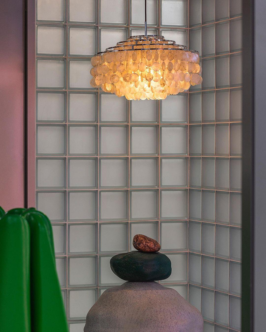 Rivena Pendelleuchte Rund Schalenring