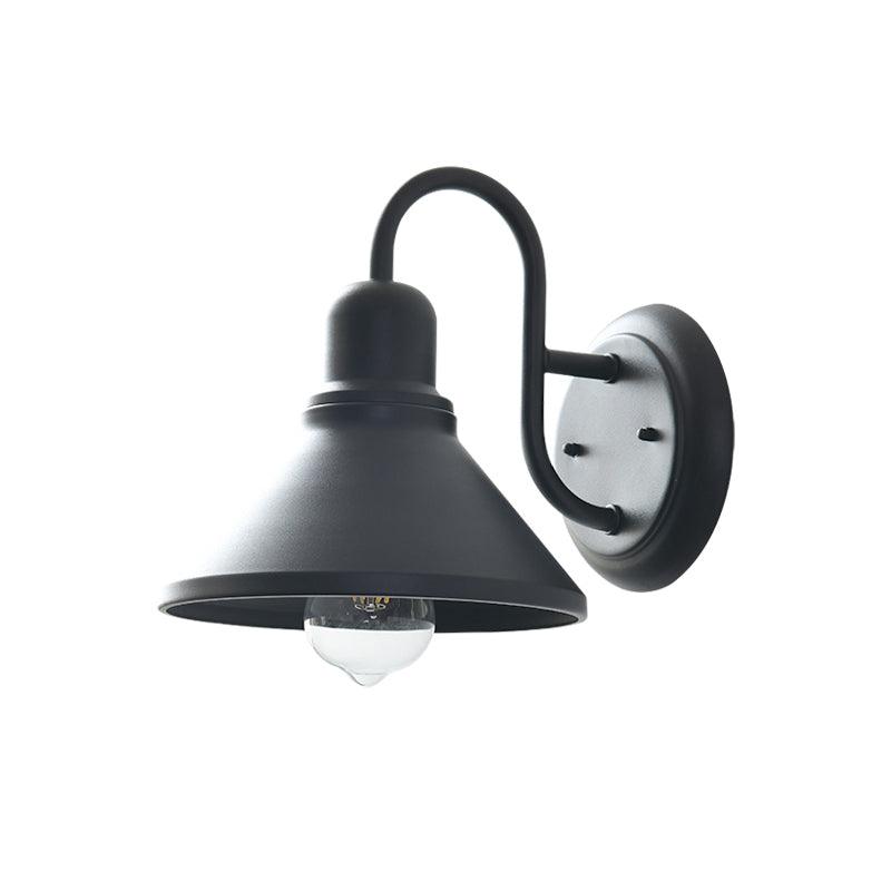 Elion Vintage Kegelförmige Außenwandleuchte