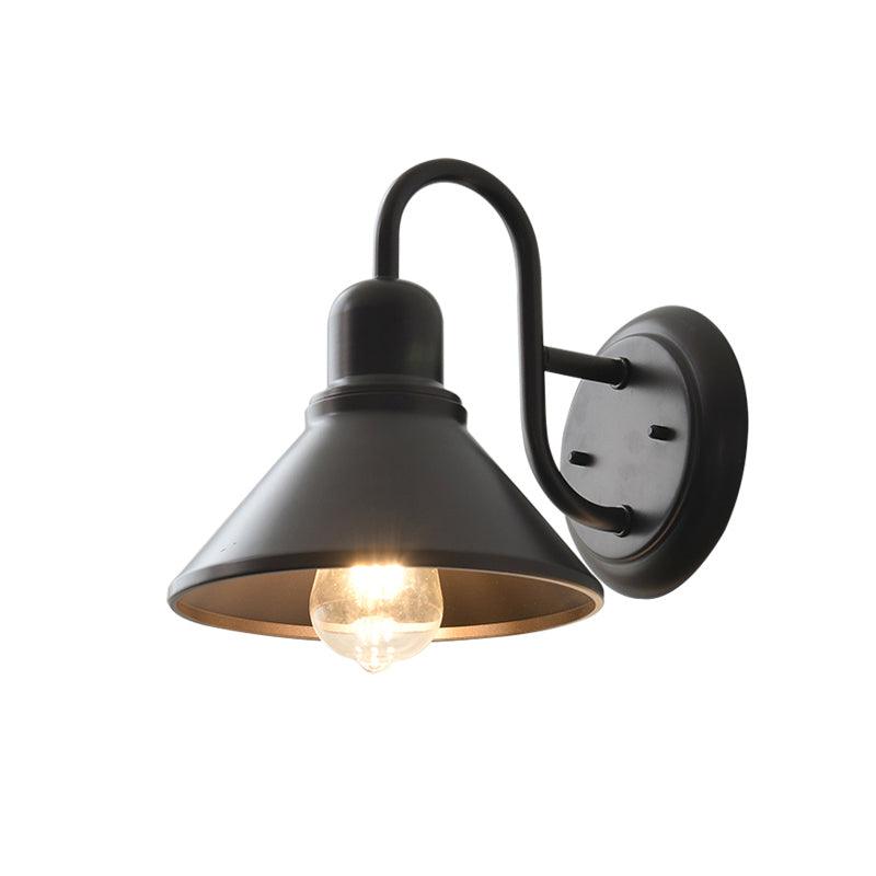Elion Vintage Kegelförmige Außenwandleuchte