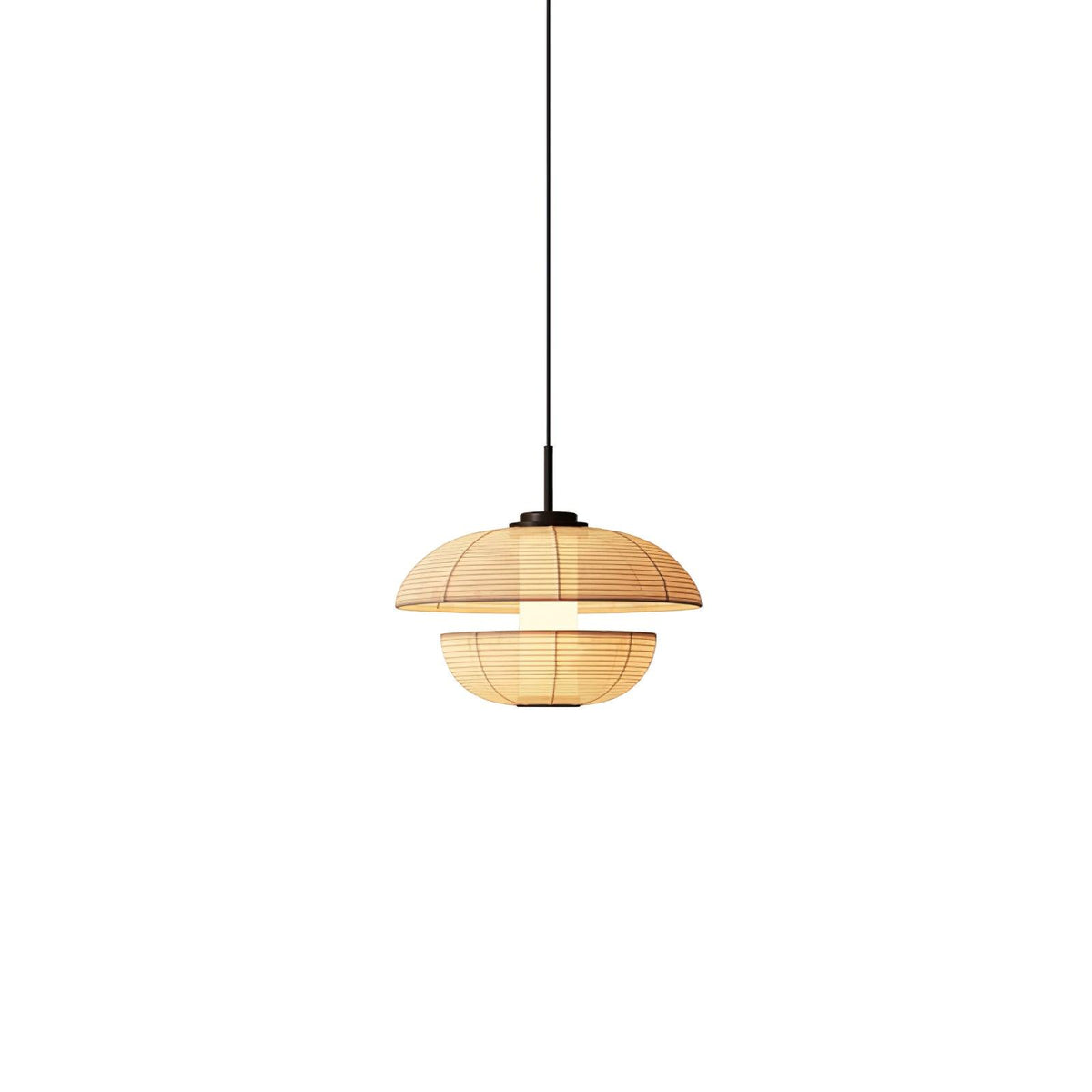 Zelvin Pendelleuchte aus Stoff im künstlerischen Design