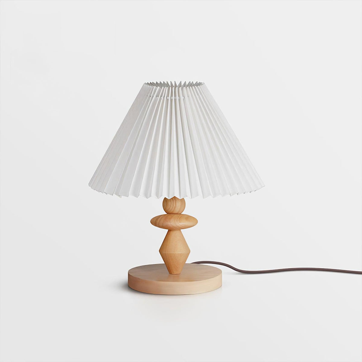 Sylineria Minimalistische Tischleuchte aus Holz