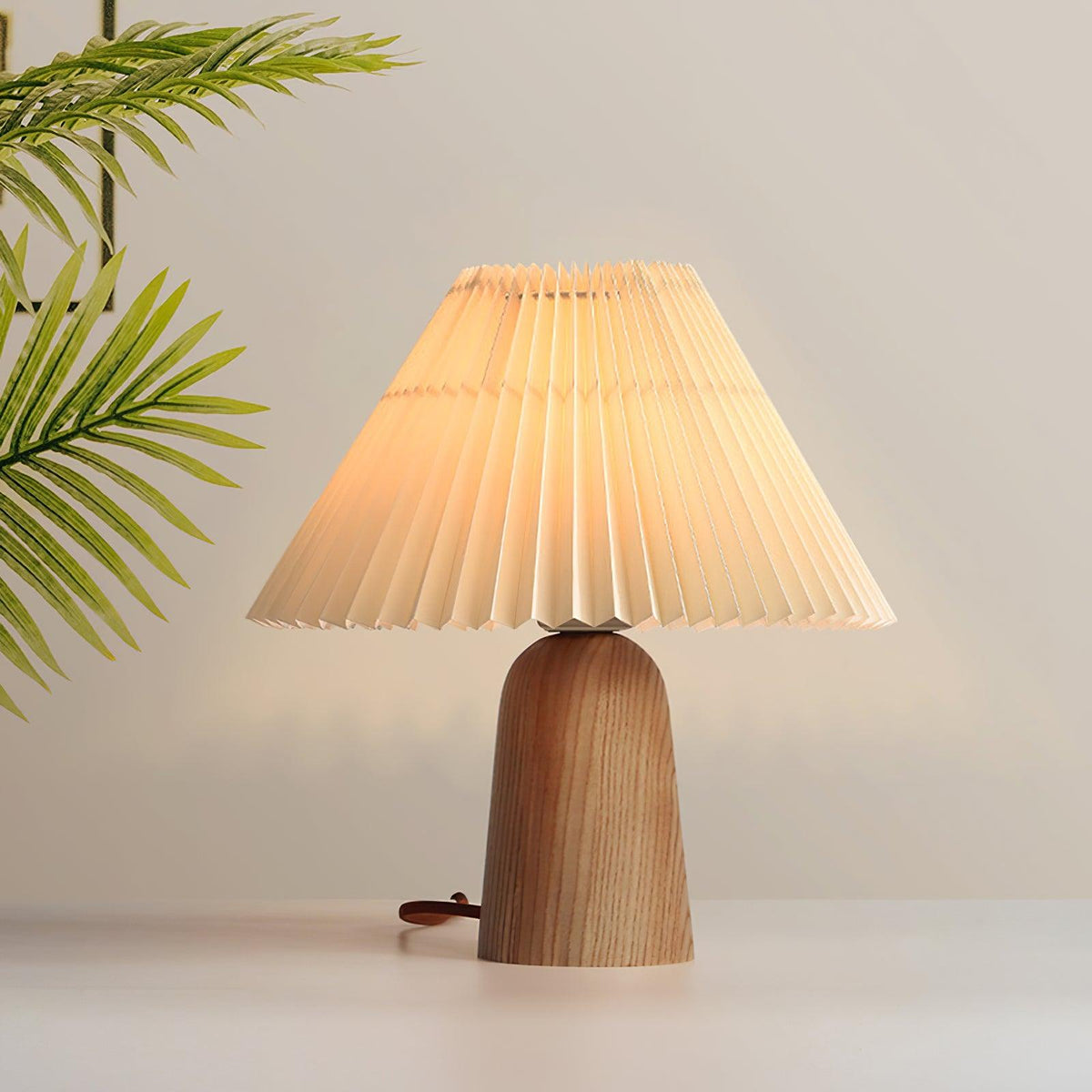 Sylineria Minimalistische Tischleuchte aus Holz